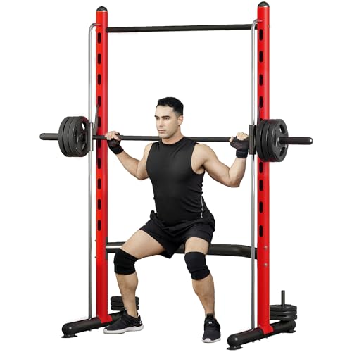 Adjustable Power Rack with Pull-Up Bar W2482
