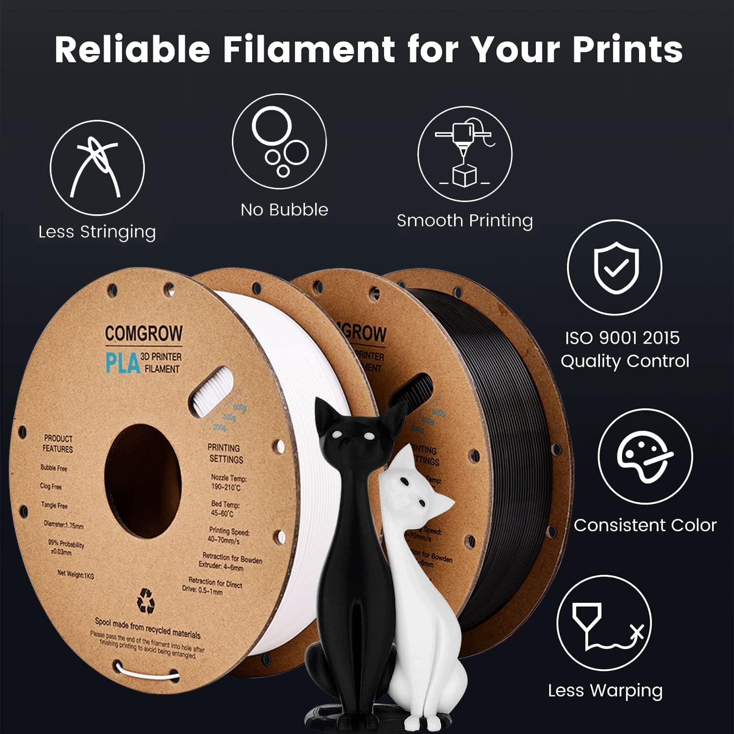 Black 3D Printer F325