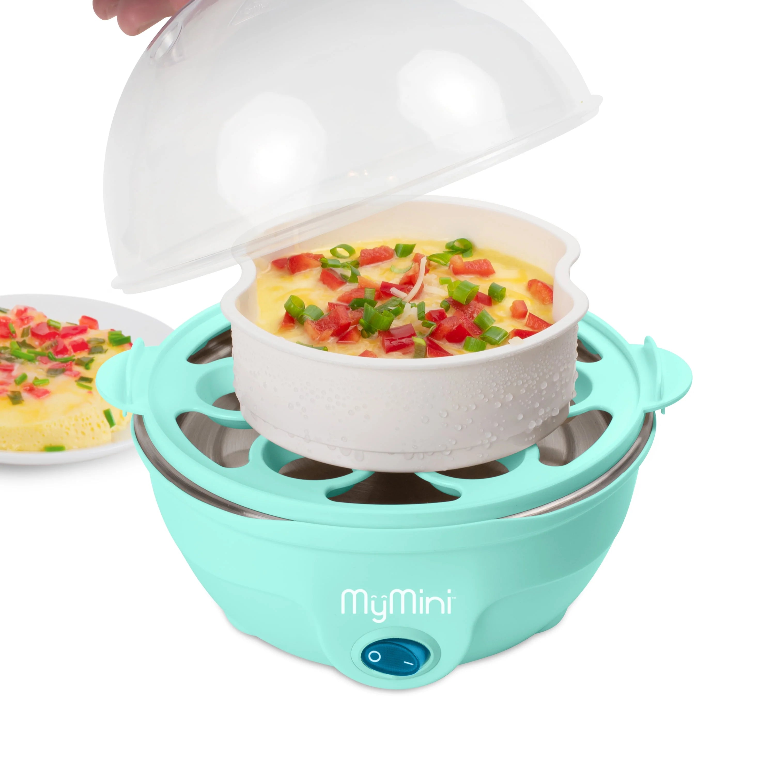 7-Egg Cooker, Teal J458636