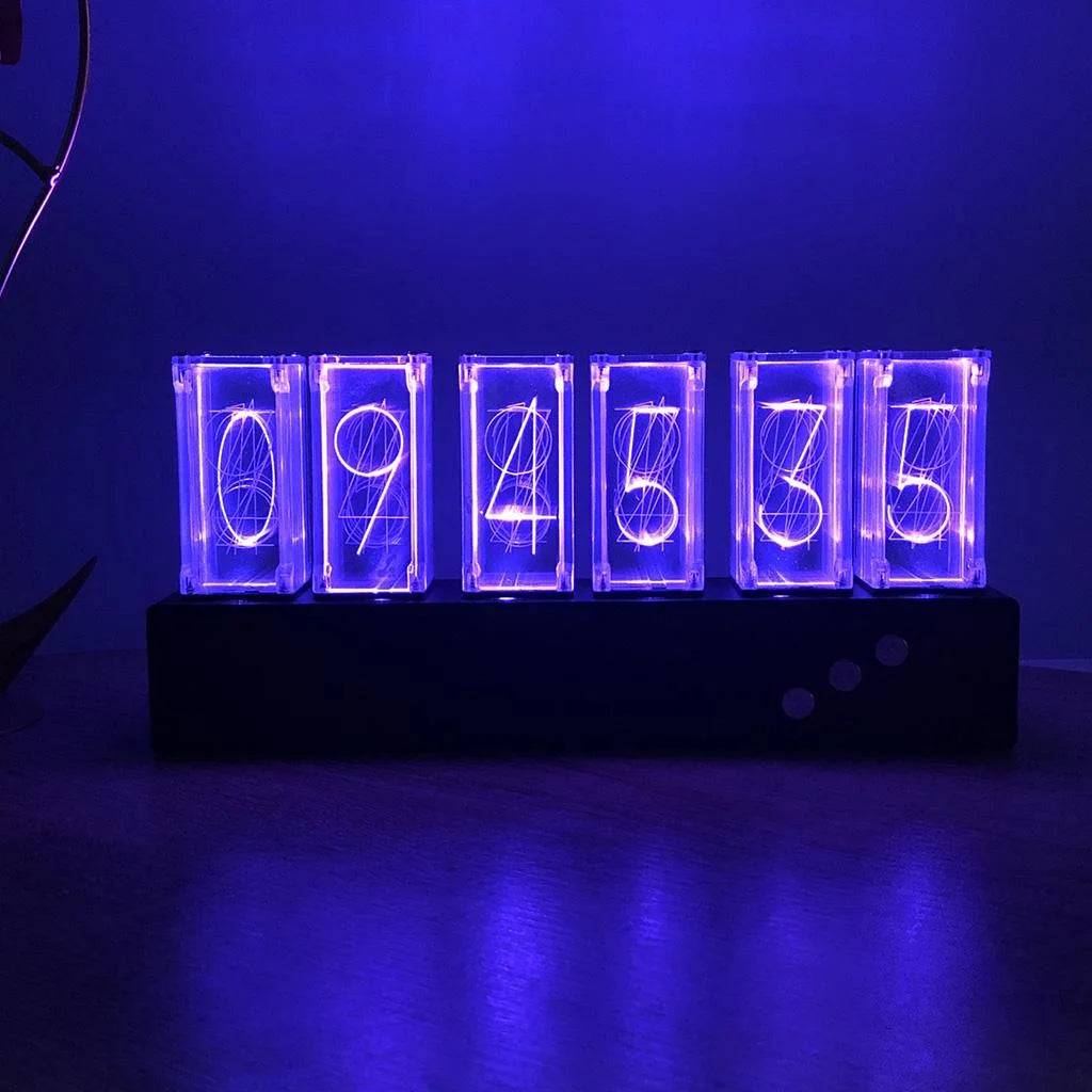 LED Nixie Clock Digital Tube Clock Z38742