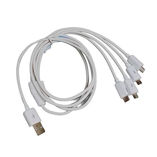 4in1 USB Male to Micro USB Male Charging Cable V416