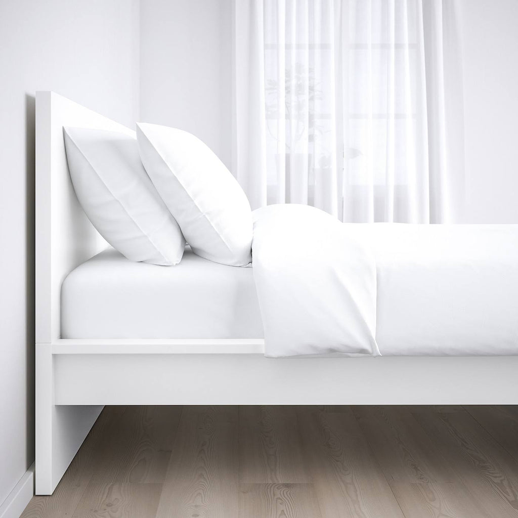 White Full Bed Frame I205034