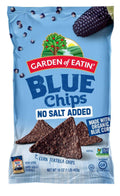 No Salt Added Blue Corn Tortilla Chips 16 oz. N40267