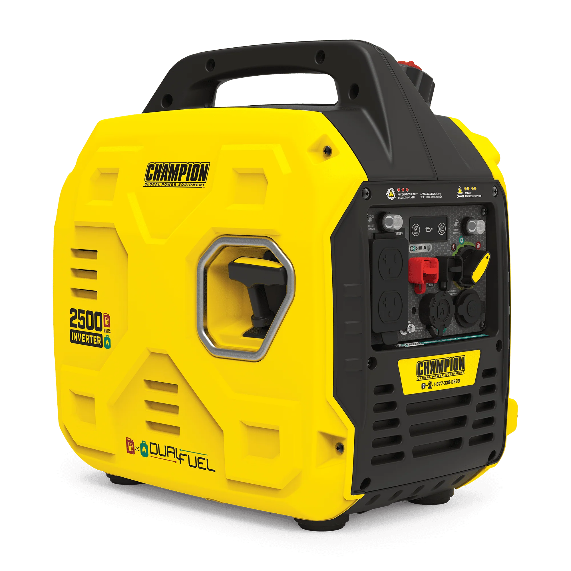 2500-Watt Ultralight Dual Fuel Inverter Generator V99245