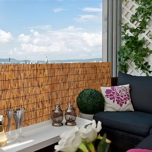 Natural Bamboo Reed Fence 6FT X 16.4FT Y8850
