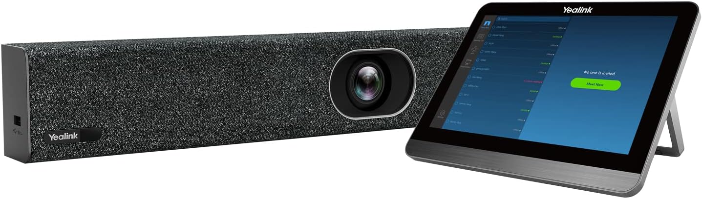 Wide Angle Webcam with 8 Microphones and Speakers M380709
