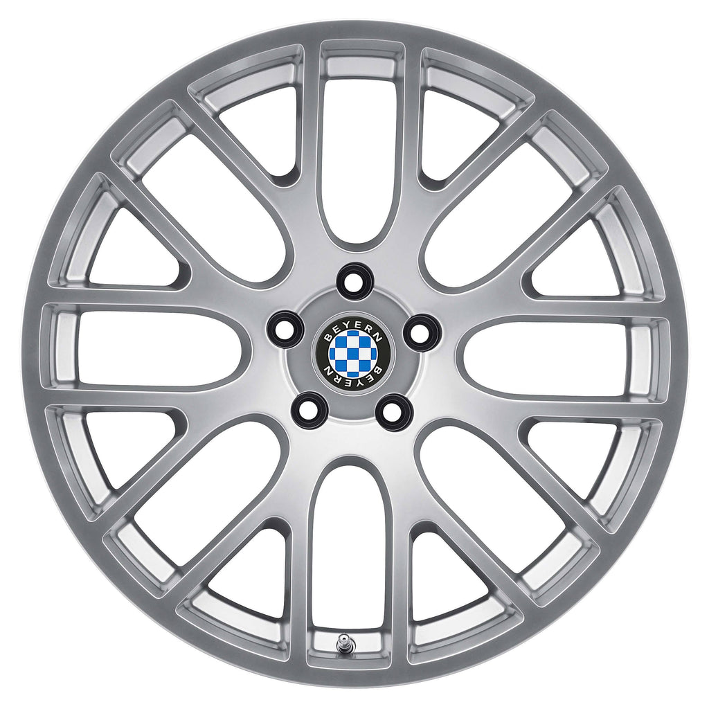 Hyper Silver 19x9.5 5x120 ET35 Rims G1370