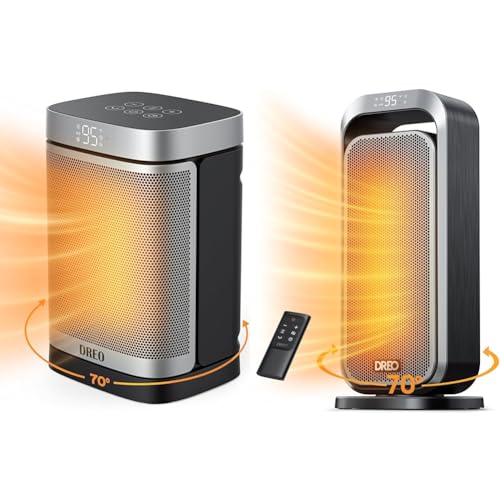 1500W PTC Ceramic Space Heater with Digital Thermostat B719687