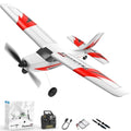 RC Plane Trainer 3CH Remote Control Airplane with Prop Saver, 6-Axis Gyro Stabilizer, 400mm Green B8749
