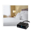 White Full Heated Mattress Pad C8018