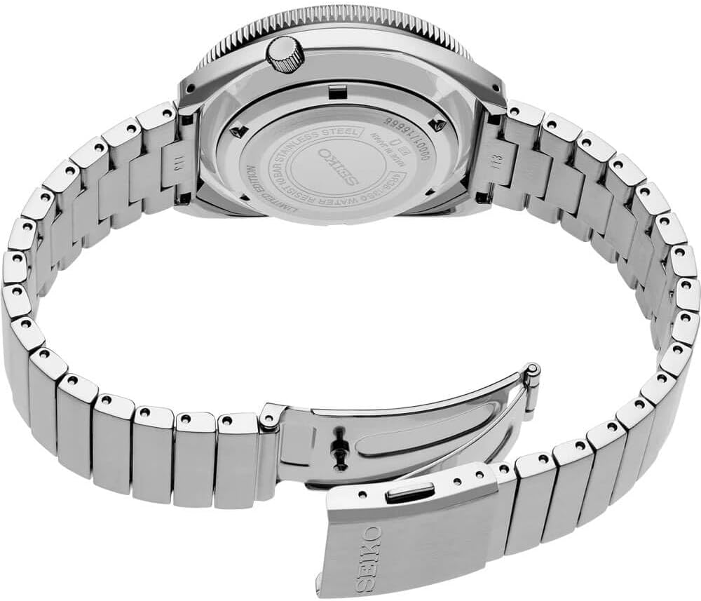 Automatic Sports Watch with Black Dial, Rotating Bezel, Water-Resistant 100M Y913