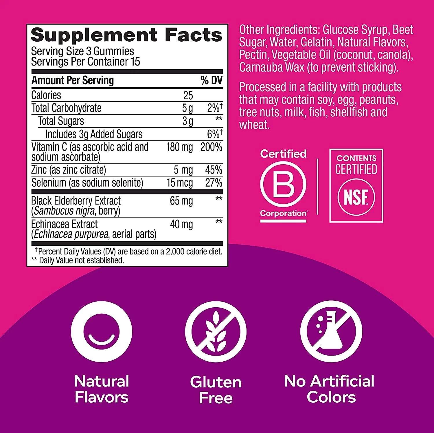 45 Gummies Immunity Support Gummies W150