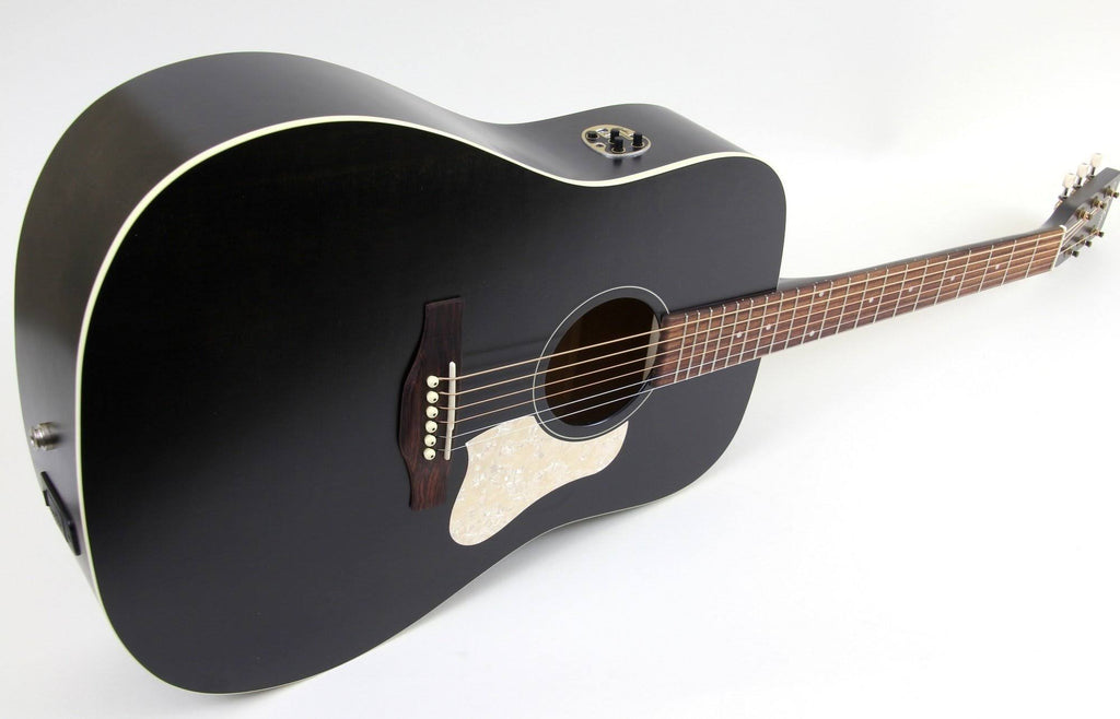 Faded Black Dreadnought Acoustic Electric Guitar H755733