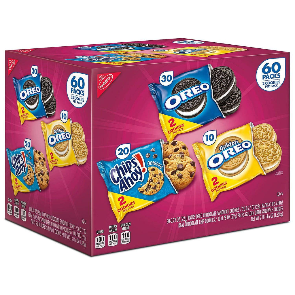 Cookie Variety Pack 60 pk. Y153