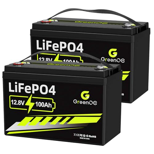 12V 100Ah LiFePO4 Battery Group 31 With Built-in 100A BMS M1693