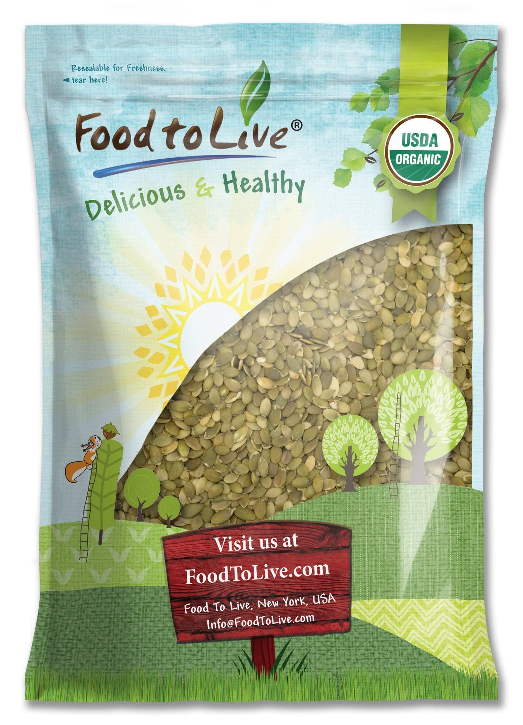 Organic Raw Pepitas 12 Pounds D6238