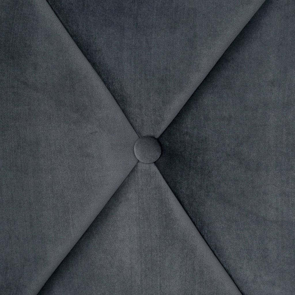 Queen Serena Tufted Upholstered Bed Gray L44938
