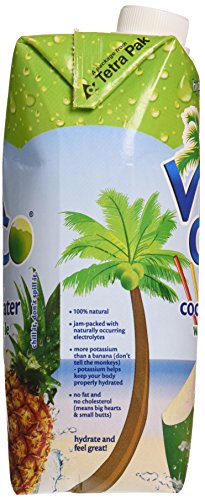 Coconut Water Variety Pack 16.9 Ounce Pack of 12 W61855