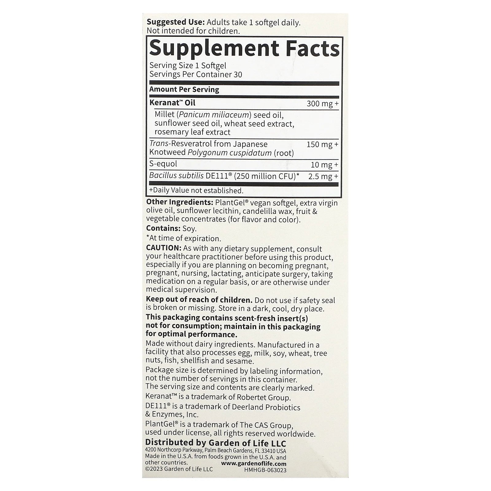 30 Vegan Softgels G320