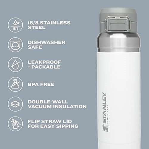 24 oz Insulated Stainless Steel Water Bottle J86589