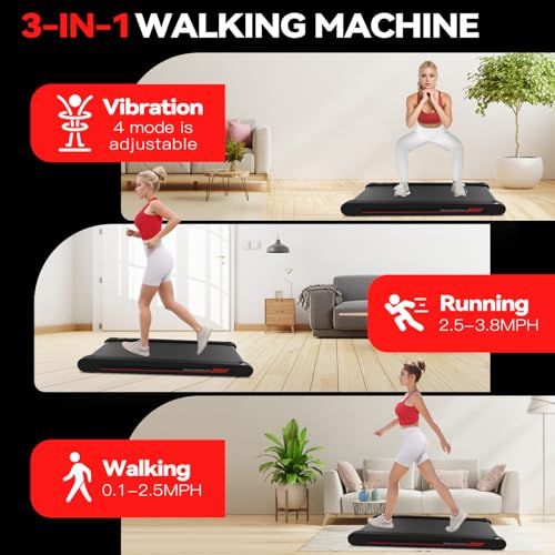 Walking Vibration Pad, 2.5HP Low Noise Treadmill A186619