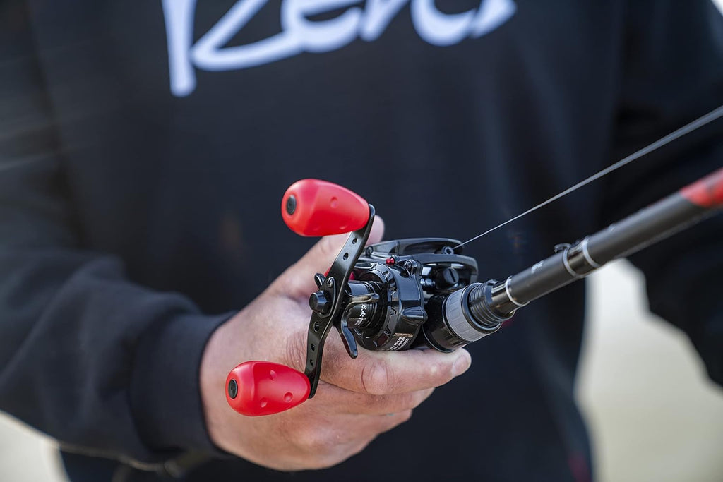 Black Max Low Profile Baitcast Reel and Fishing Rod Combo N842533