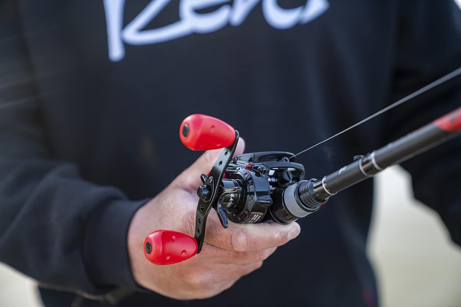 Black Max Low Profile Baitcast Reel and Fishing Rod Combo N842533
