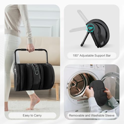 Foot Massager with Heat, Shiatsu Feet and Calf Massager Machine Z6506
