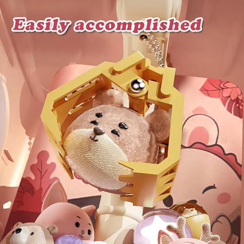 Mini Claw Machine with Music and 10 Plush Toys Z713524