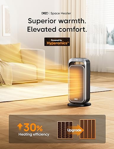 1500W PTC Ceramic Space Heater with Digital Thermostat B719687