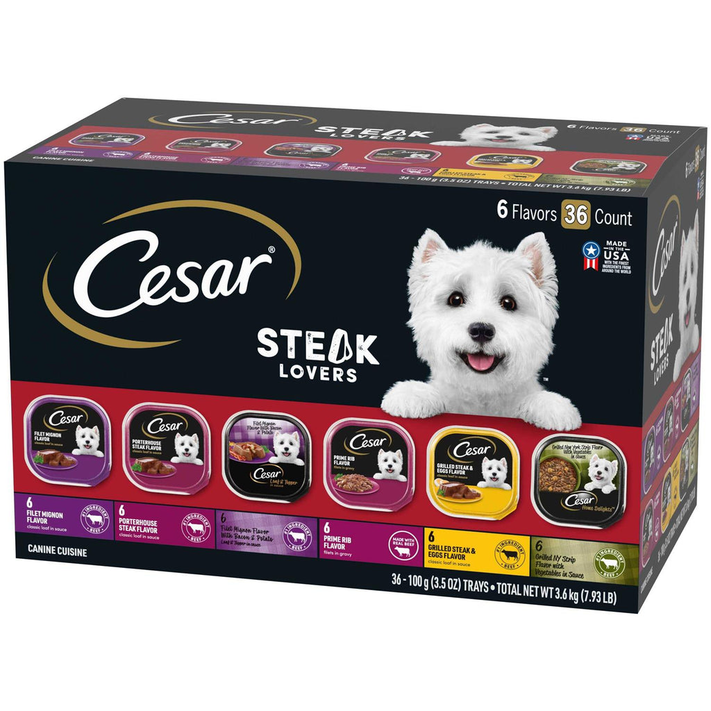 Steak Lovers Variety Pack Wet Dog Food S1433