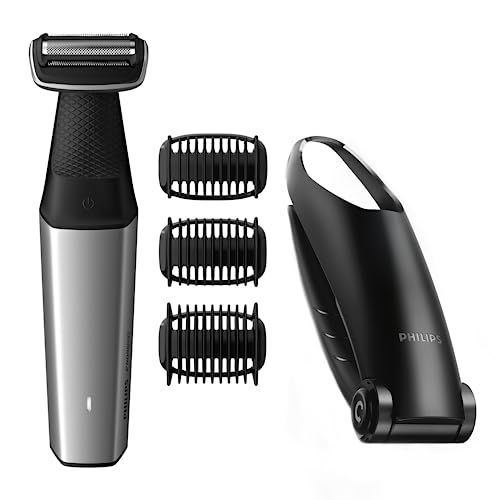 Showerproof Body & Manscaping Trimmer with Back Attachment N615