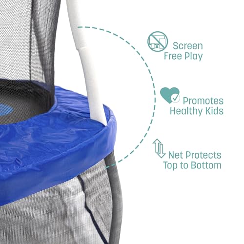 Mini Trampoline with Enclosure Net Z7308