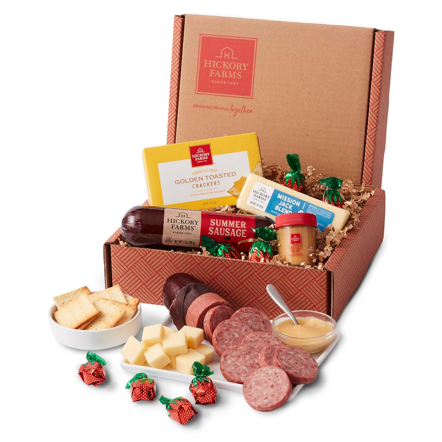 Sausage & Cheese Small Food Gift Basket E565