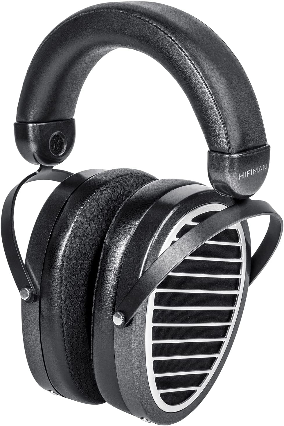 Full-Size Over-Ear Open-Back Planar Magnetic Headphones with Adjustable Headband, Detachable Cable-Black O1077
