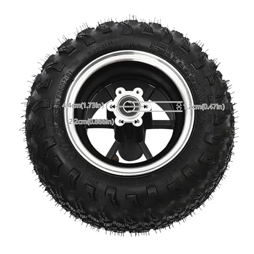 10IN 24V/36V Dual Motor Drive Air Wheel Off-Road Wheel Conversion Kit with Reverse Switch L378284