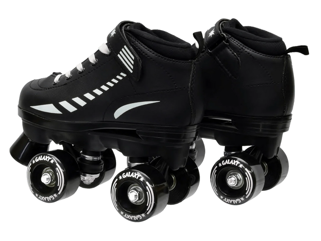 Black Quad Roller Skates Size 5 B6362
