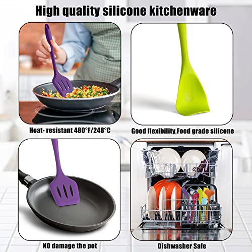 10Pcs Silicone Kitchen Utensil Set C5159