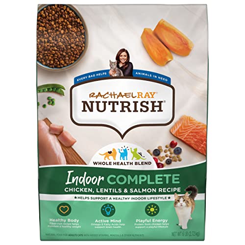14 Pounds Dry Cat Food with Chicken, Lentils & Salmon G87544