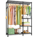 White Heavy Duty Freestanding Clothes Rack L646