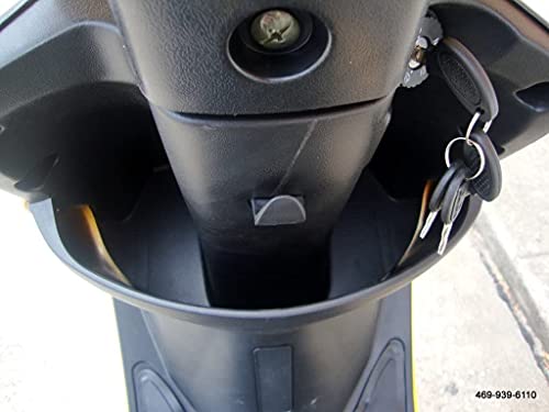Upgraded Street Moped 49cc/50cc Gas Fully Automatic Scooter with Rear Storage Trunk (RED) L7189