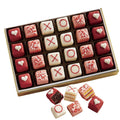 24 Pc Chocolate Vanilla Strawberry Shortcake Mini Layer Cake Treats T6892