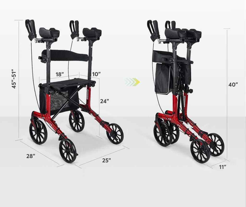 Upright Walker with Seat I9360