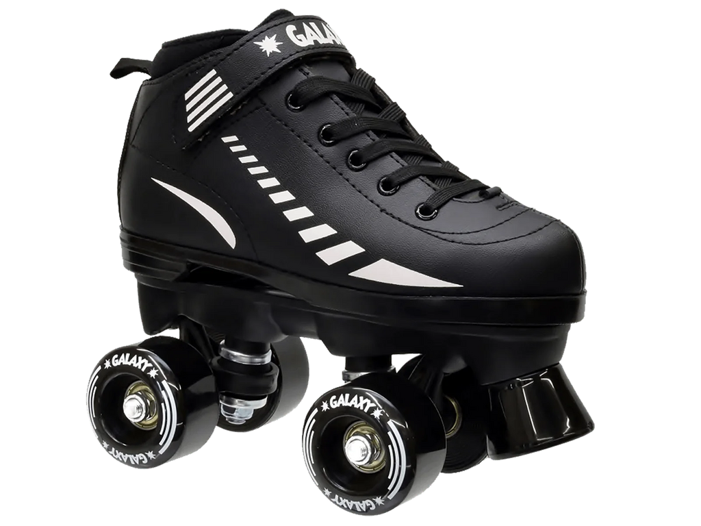 Black Quad Roller Skates Size 5 B6362