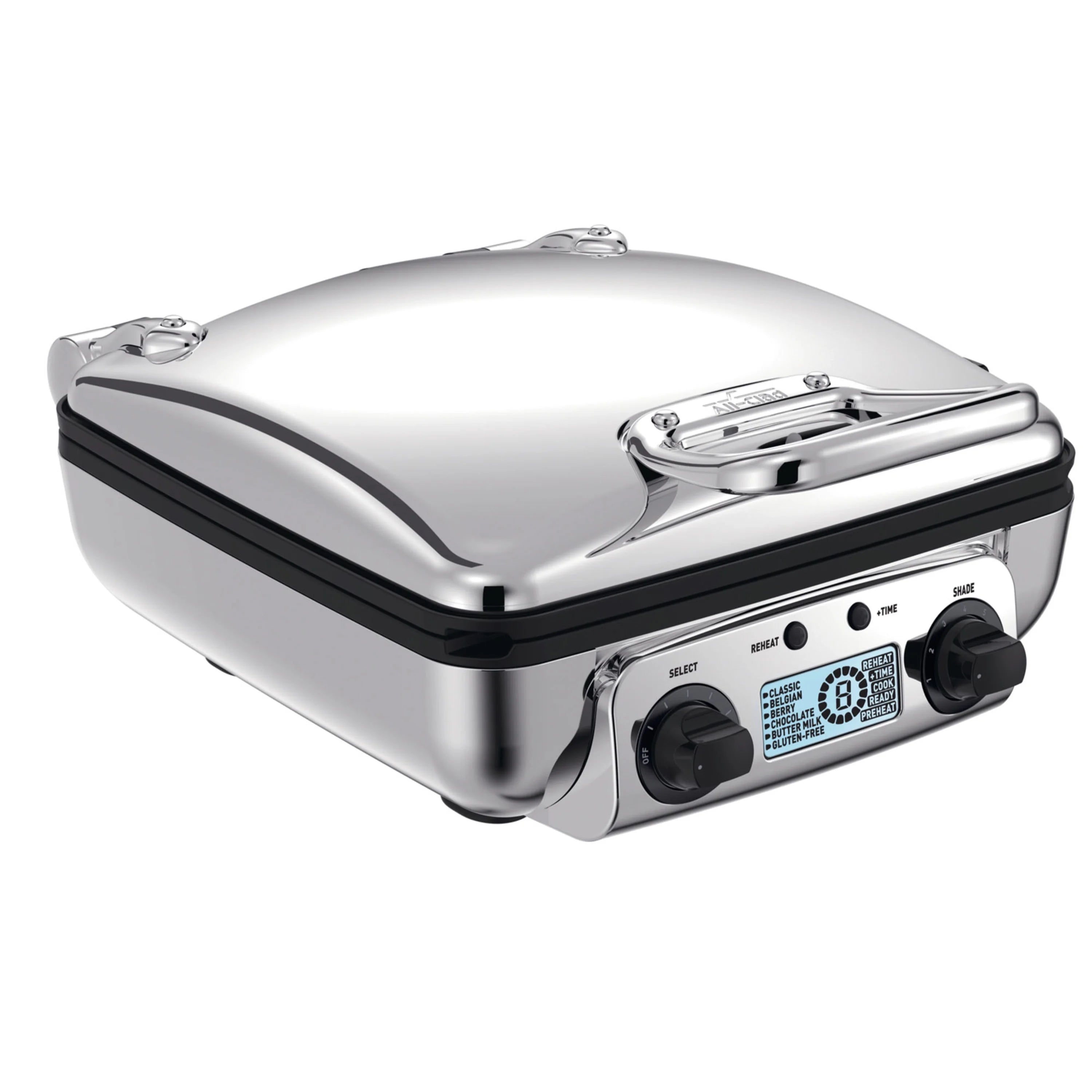 4 slice Belgian Waffle Maker with Removable Plates X894
