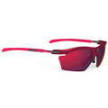 Merlot Matte Multilaser Red Sunglasses H2169