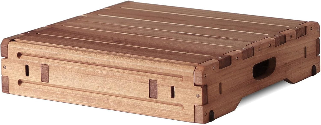 Carbonization Wooden Step Stool N593