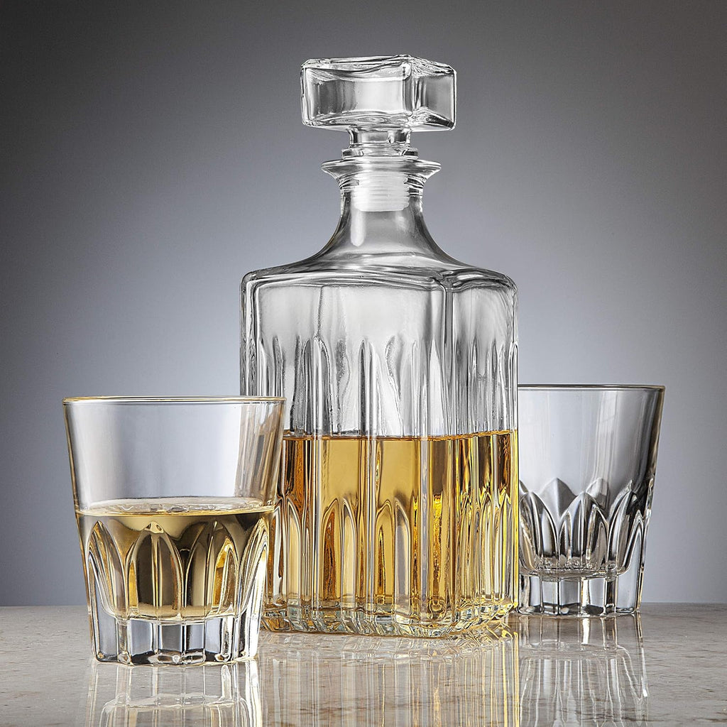 Whiskey Decanter and 2 Glasses Bar Set N9459