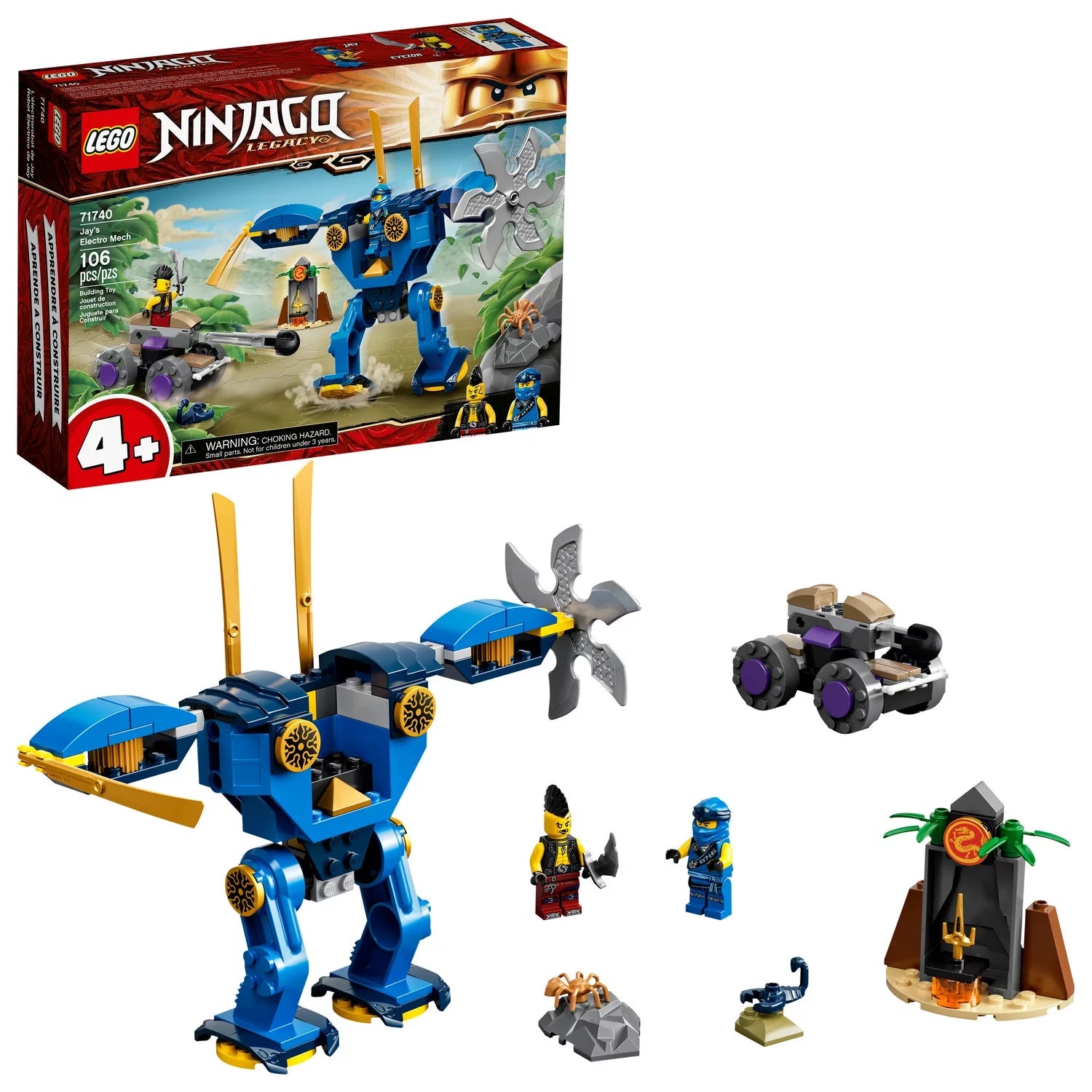 Ninja Building Toy (106 Pieces) G790