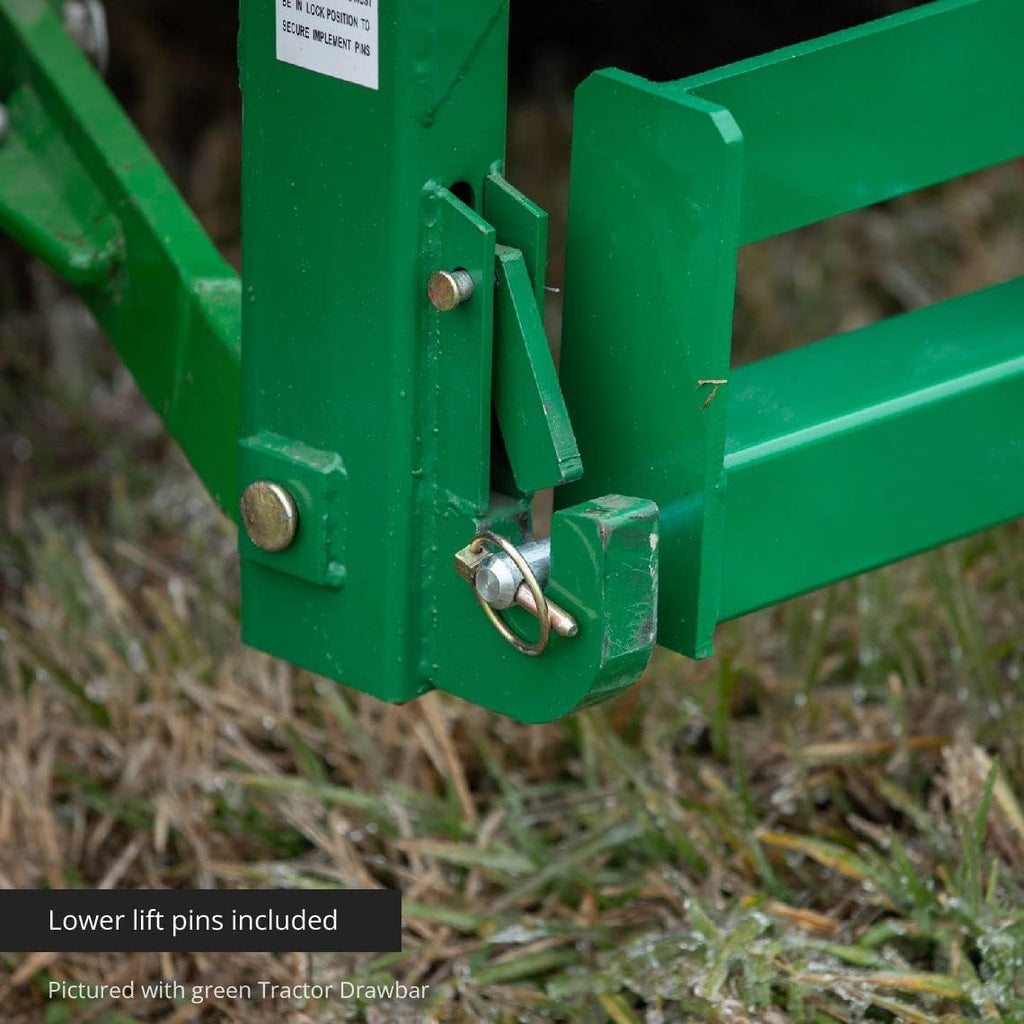 Tractor Drawbar with Suitcase Weight Brackets 2 Receiver CAT 1 3-Pt D626